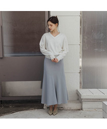 LAUTREDE MIN（ロートルドミン）の「V Neck Knit Pullover（ニット/セーター）」