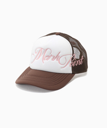 MARK POINT（マークポイント）の「MARK POINT / マークポイント NOIR LOGO MESH CAP（キャップ）」