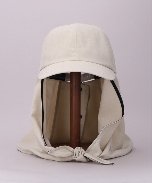 CA4LA（カシラ）の「HUMUS 2（キャップ・レディース・ブラウン/ライトベージュ/ブラック・ONESIZE）」の4枚目の写真