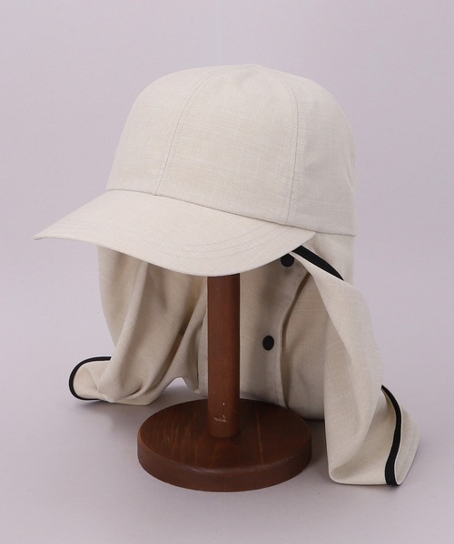 CA4LA（カシラ）の「HUMUS 2（キャップ・レディース・ブラウン/ライトベージュ/ブラック・ONESIZE）」の9枚目の写真