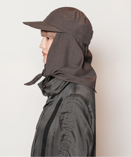 CA4LA(カシラ)の「HUMUS 2(キャップ・レディース・ブラウン/ライトベージュ/ブラック・ONESIZE)」の10枚目の写真