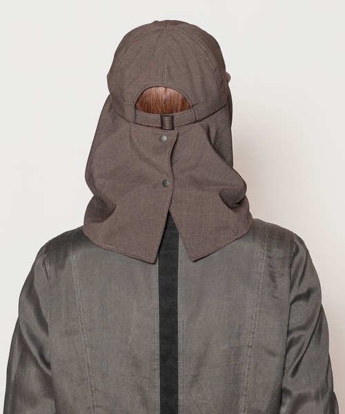 CA4LA(カシラ)の「HUMUS 2(キャップ・レディース・ブラウン/ライトベージュ/ブラック・ONESIZE)」の11枚目の写真