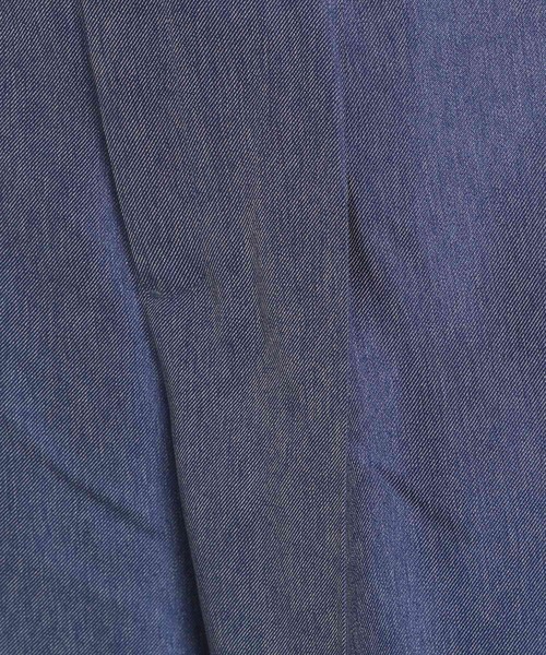 ITS'DEMO（イッツデモ）の「【洗濯機OK】デニム風ワイドパンツ（その他パンツ・レディース・ネイビー/ブラック・00）」の10枚目の写真