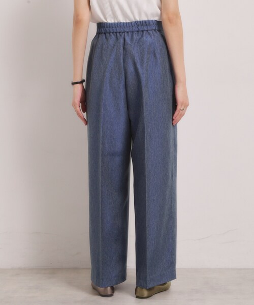 ITS'DEMO（イッツデモ）の「【洗濯機OK】デニム風ワイドパンツ（その他パンツ・レディース・ネイビー/ブラック・00）」の13枚目の写真