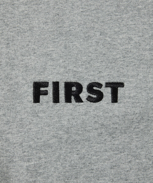 Firsthand(ファーストハンド)の「Firsthand/ファーストハンド 6オンス フロントロゴ 刺繍 クルーネックTシャツ / ワンポイントデザインTシャツ LEFT CHEST EMBROIDERY FIRST(Tシャツ/カットソー・メンズ・ブルーグレー/チャコールグレー/ブラック/ホワイト/グレー/ネイビー・LARGE/MEDIUM)」の11枚目の写真
