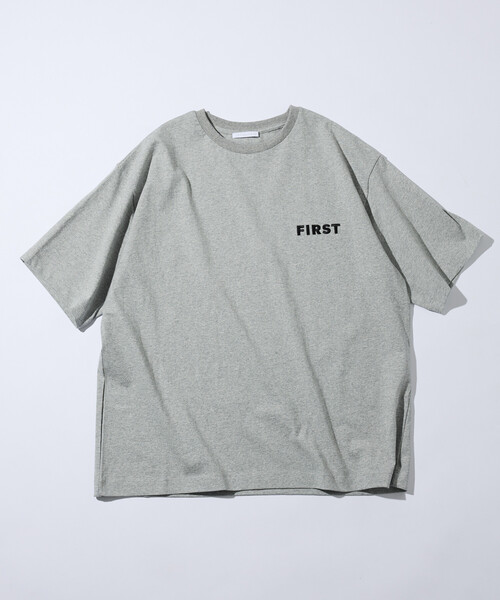 Firsthand(ファーストハンド)の「Firsthand/ファーストハンド 6オンス フロントロゴ 刺繍 クルーネックTシャツ / ワンポイントデザインTシャツ LEFT CHEST EMBROIDERY FIRST(Tシャツ/カットソー・メンズ・ブルーグレー/チャコールグレー/ブラック/ホワイト/グレー/ネイビー・LARGE/MEDIUM)」の8枚目の写真