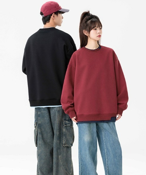 REBALANCE（リバランス）の「クルーネック長袖トレーナー（その他トップス・メンズ・A/C/D/B・MEDIUM/LARGE/X-LARGE）」の18枚目の写真