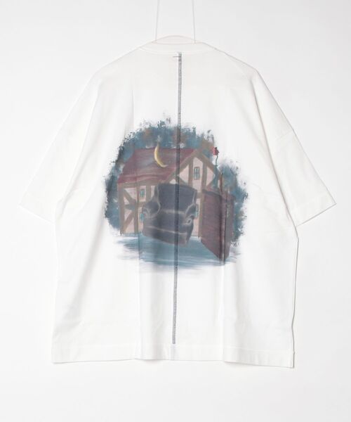 SHINYAKOZUKA(シンヤコヅカ)の「【SHINYAKOZUKA】 bedroom and living room(Tシャツ/カットソー・メンズ・ブラック/ホワイト/チャコールグレー・MEDIUM/SMALL/X-SMALL)」の6枚目の写真