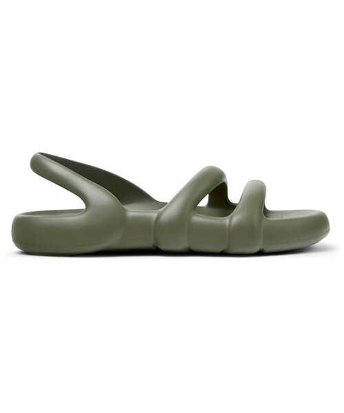 CAMPER（カンペール）の「[カンペール] KOBARAH FLAT / サンダル（サンダル・レディース・カーキ・25.0cm/25.5cm/24.0cm/23.5cm/23.0cm/22.5cm）」の2枚目の写真