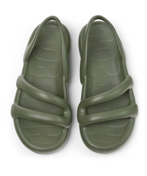 CAMPER（カンペール）の「[カンペール] KOBARAH FLAT / サンダル（サンダル・レディース・カーキ・25.0cm/25.5cm/24.0cm/23.5cm/23.0cm/22.5cm）」の4枚目の写真