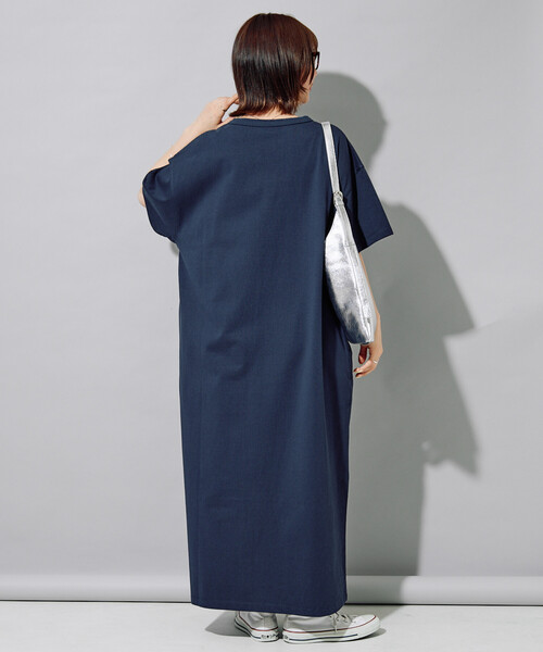 FREAK'S STORE(フリークスストア)の「限定展開 <接触冷感・吸水速乾・UVカット・抗菌・防臭>STORATECH(ストラテック) キーネック ワンピース(ワンピース・レディース・ブラック/ブラウン/ベージュ/ネイビー・MEDIUM/SMALL)」の21枚目の写真