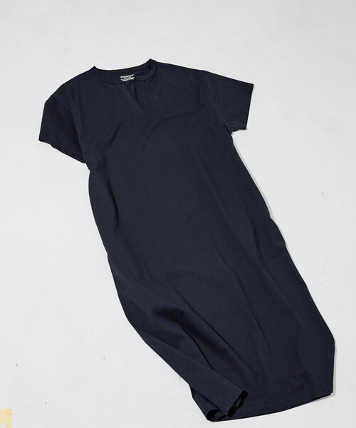 FREAK'S STORE(フリークスストア)の「限定展開 <接触冷感・吸水速乾・UVカット・抗菌・防臭>STORATECH(ストラテック) キーネック ワンピース(ワンピース・レディース・ブラック/ブラウン/ベージュ/ネイビー・MEDIUM/SMALL)」の17枚目の写真