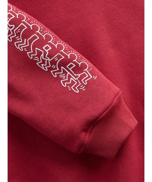 GAP(ギャップ)の「キース・ヘリング ヴィンテージソフトパーカー (幼児)(パーカー・キッズ・レッド・105cm/110cm/100cm/95cm/80cm/90cm/70cm)」の4枚目の写真