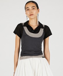 PRANK PROJECT | 【2026Summer Pre-Order】レイヤードポロシャツ / Layered Polo Shirt(Tシャツ/カットソー)