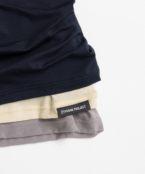 PRANK PROJECT(プランクプロジェクト)の「レイヤードポロシャツ / Layered Polo Shirt(Tシャツ/カットソー・レディース・グレー/ブラック/レッド・FREE)」の18枚目の写真
