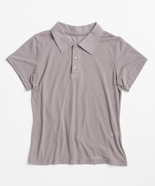 PRANK PROJECT(プランクプロジェクト)の「レイヤードポロシャツ / Layered Polo Shirt(Tシャツ/カットソー・レディース・グレー/ブラック/レッド・FREE)」の19枚目の写真