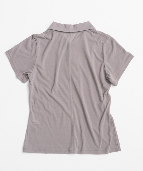 PRANK PROJECT(プランクプロジェクト)の「レイヤードポロシャツ / Layered Polo Shirt(Tシャツ/カットソー・レディース・グレー/ブラック/レッド・FREE)」の21枚目の写真