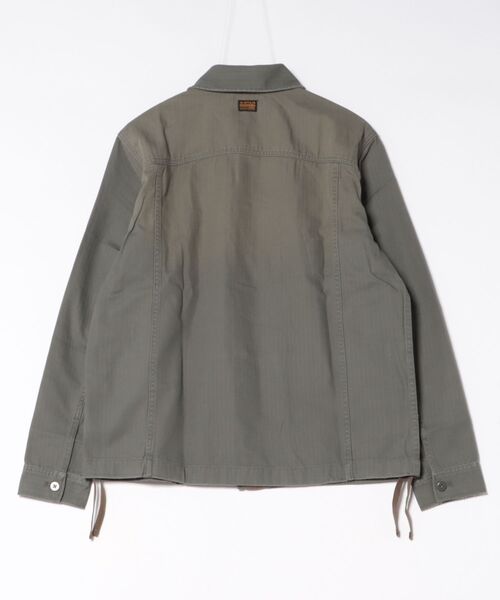 G-STAR(ジースター)の「Utility Overshirt/ウォッシュ加工ミリタリーディテールオーバーシャツジャケット(シャツ/ブラウス・メンズ・グリーン系その他・X-SMALL/SMALL/MEDIUM/LARGE/X-LARGE)」の2枚目の写真