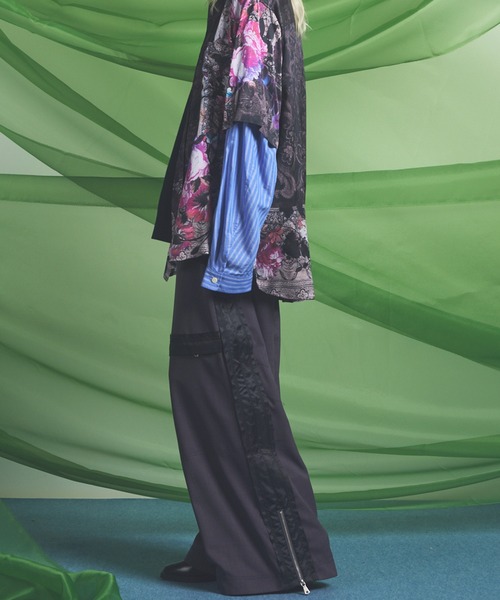 MAISON SPECIAL(メゾンスペシャル)の「《UNISEX》Inside Out Prime-Wide Zip Flight Trousers/インサイドアウトプライムワイドZIPフライトスラックス【MAISON SPECIAL/メゾンスペシャル】(その他パンツ・メンズ・チャコールグレー/ブラック/ピンク・2/1/0)」の18枚目の写真