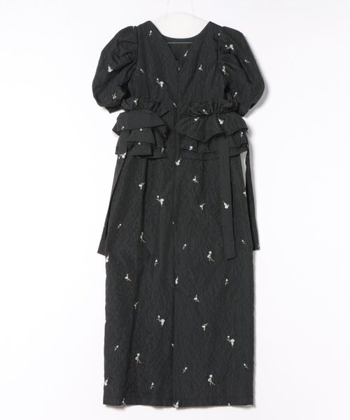 ANDRESD】blossom frill dress 結婚式 パーティードレス オケージョン