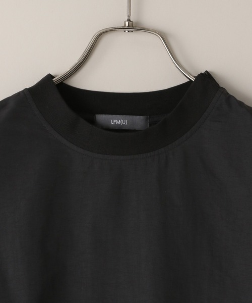 LOWRYS FARM(ローリーズファーム)の「SETUP可能【LFM(U)】ナイロンドローコードSS/P 670623(Tシャツ/カットソー・メンズ・チャコールグレー/ブラック・LARGE/MEDIUM)」の4枚目の写真