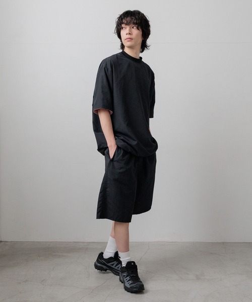 LOWRYS FARM(ローリーズファーム)の「SETUP可能【LFM(U)】ナイロンドローコードSS/P 670623(Tシャツ/カットソー・メンズ・チャコールグレー/ブラック・LARGE/MEDIUM)」の19枚目の写真