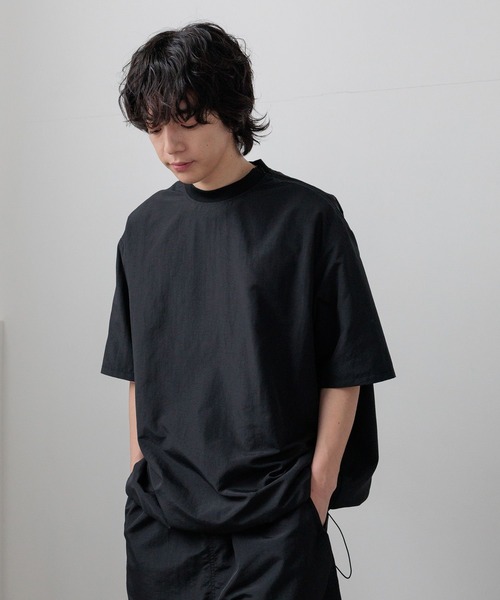 LOWRYS FARM(ローリーズファーム)の「SETUP可能【LFM(U)】ナイロンドローコードSS/P 670623(Tシャツ/カットソー・メンズ・チャコールグレー/ブラック・LARGE/MEDIUM)」の20枚目の写真