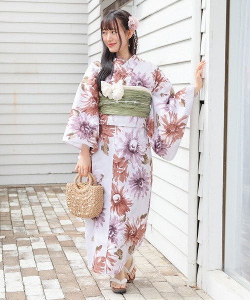 Honeys（ハニーズ）の「浴衣飾り帯紐（和装小物・レディース・ホワイト系4/ホワイト系1/ホワイト系2/ホワイト系3・FREE）」の10枚目の写真