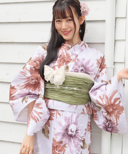 Honeys（ハニーズ）の「浴衣飾り帯紐（和装小物・レディース・ホワイト系4/ホワイト系1/ホワイト系2/ホワイト系3・FREE）」の12枚目の写真