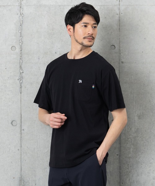 Arnold Palmer(アーノルドパーマー)の「【ARNOLD PALMER】コットン100%の優しい肌触り(Tシャツ/カットソー・メンズ・ホワイト/ブラック/ネイビー・L/LL/M)」の3枚目の写真