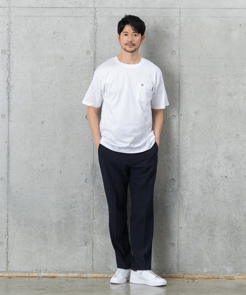 Arnold Palmer(アーノルドパーマー)の「【ARNOLD PALMER】コットン100%の優しい肌触り(Tシャツ/カットソー・メンズ・ホワイト/ブラック/ネイビー・L/LL/M)」の4枚目の写真