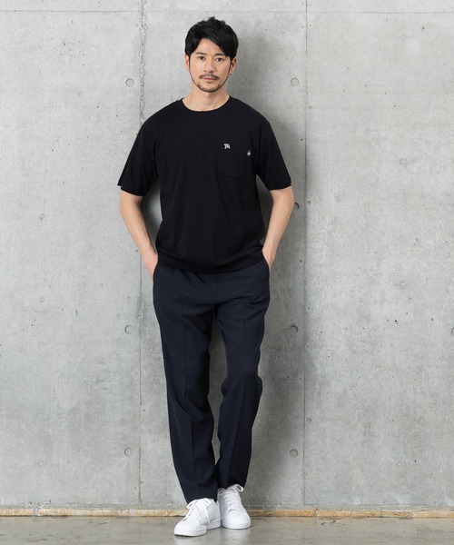 Arnold Palmer(アーノルドパーマー)の「【ARNOLD PALMER】コットン100%の優しい肌触り(Tシャツ/カットソー・メンズ・ホワイト/ブラック/ネイビー・L/LL/M)」の11枚目の写真