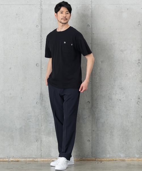 Arnold Palmer(アーノルドパーマー)の「【ARNOLD PALMER】コットン100%の優しい肌触り(Tシャツ/カットソー・メンズ・ホワイト/ブラック/ネイビー・L/LL/M)」の13枚目の写真