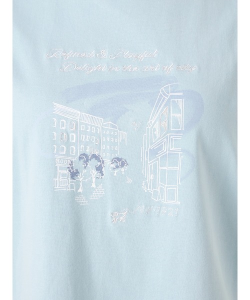 McGREGOR(マックレガー)の「モチーフTシャツ(Tシャツ/カットソー・レディース・サンドベージュ/ホワイト/ブルー・L/M)」の12枚目の写真