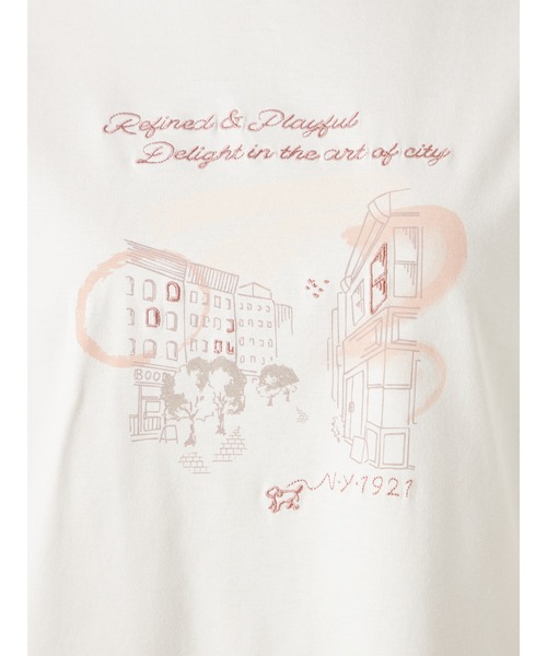 McGREGOR(マックレガー)の「モチーフTシャツ(Tシャツ/カットソー・レディース・サンドベージュ/ホワイト/ブルー・L/M)」の13枚目の写真