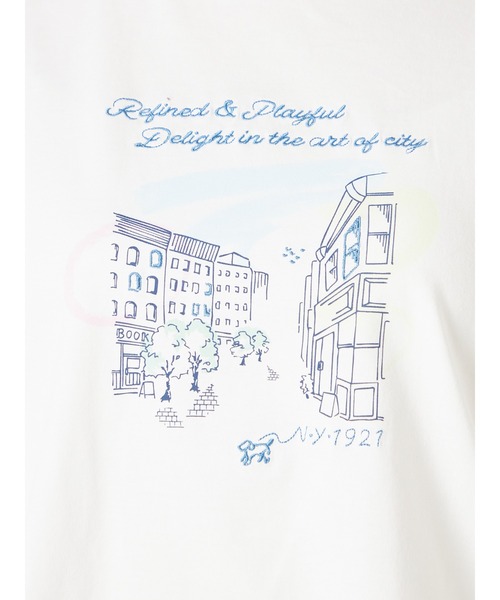 McGREGOR(マックレガー)の「モチーフTシャツ(Tシャツ/カットソー・レディース・サンドベージュ/ホワイト/ブルー・L/M)」の14枚目の写真