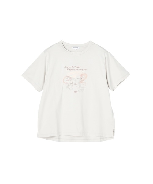 McGREGOR(マックレガー)の「モチーフTシャツ(Tシャツ/カットソー・レディース・サンドベージュ/ホワイト/ブルー・L/M)」の16枚目の写真