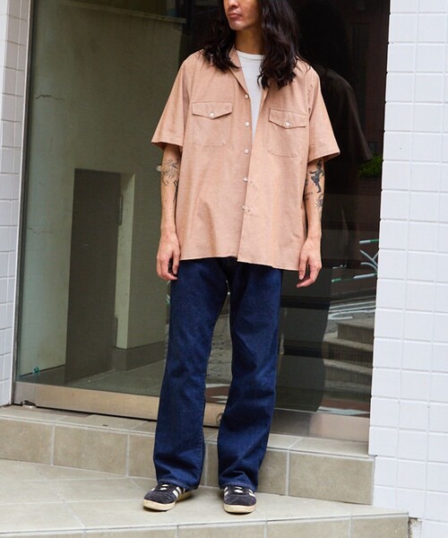 ERRICO FORMICOLA(エッリコフォルミコラ)の「【Errico Formicola】OC SHIRT(シャツ/ブラウス・メンズ・ベージュ/ネイビー・L/M/S)」の11枚目の写真