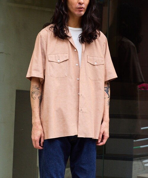 ERRICO FORMICOLA(エッリコフォルミコラ)の「【Errico Formicola】OC SHIRT(シャツ/ブラウス・メンズ・ベージュ/ネイビー・L/M/S)」の12枚目の写真