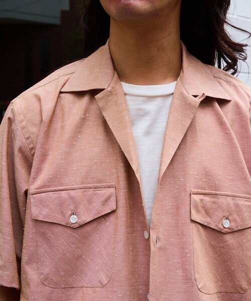 ERRICO FORMICOLA(エッリコフォルミコラ)の「【Errico Formicola】OC SHIRT(シャツ/ブラウス・メンズ・ベージュ/ネイビー・L/M/S)」の15枚目の写真