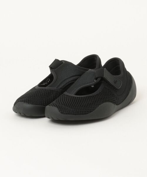 LOGEMENT DE CLAIRE(ロジュモンドクレール)の「【LACOSTE/ラコステ】メッシュストラップスニーカー(スニーカー・レディース・ブラック・3/4)」の1枚目の写真
