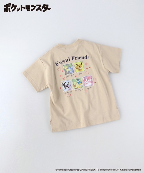 BRANSHES(ブランシェス)の「【ポケモン】半袖Tシャツ(Tシャツ/カットソー・キッズ・アイボリー/ネイビー/その他1/ベージュ/その他2/チャコールグレー/グレー・110/100/120/140/130/150)」の4枚目の写真
