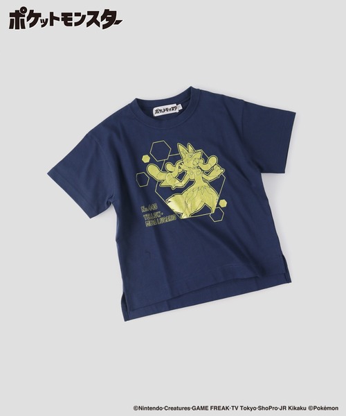 BRANSHES(ブランシェス)の「【ポケモン】半袖Tシャツ(Tシャツ/カットソー・キッズ・アイボリー/ネイビー/その他1/ベージュ/その他2/チャコールグレー/グレー・110/100/120/140/130/150)」の5枚目の写真