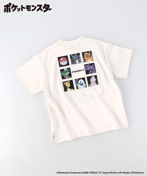 BRANSHES(ブランシェス)の「【ポケモン】半袖Tシャツ(Tシャツ/カットソー・キッズ・アイボリー/ネイビー/その他1/ベージュ/その他2/チャコールグレー/グレー・110/100/120/140/130/150)」の9枚目の写真