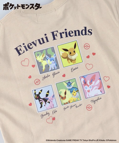 BRANSHES(ブランシェス)の「【ポケモン】半袖Tシャツ(Tシャツ/カットソー・キッズ・アイボリー/ネイビー/その他1/ベージュ/その他2/チャコールグレー/グレー・110/100/120/140/130/150)」の16枚目の写真