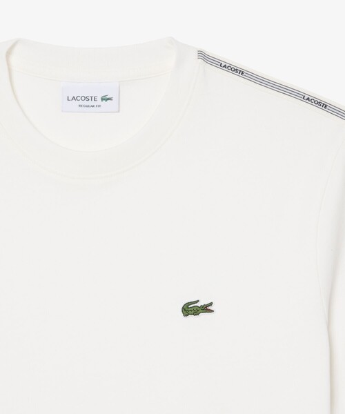 LACOSTE（ラコステ）の「【EC限定】ショルダーラインテーピング 半袖Tシャツ（Tシャツ/カットソー・メンズ・ネイビー/ブラック・6/4/5/2/3）」の15枚目の写真
