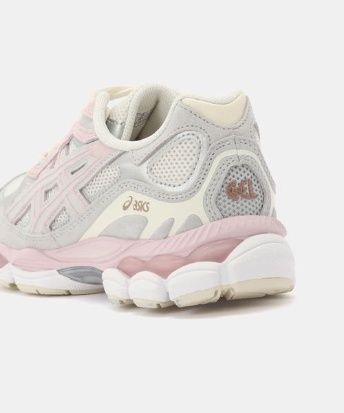 ASICS（アシックス）の「ASICS / アシックス GEL-NYC / 1203A383（スニーカー・レディース・グレー/アイボリー・24.5cm/24cm/23.5cm）」の4枚目の写真