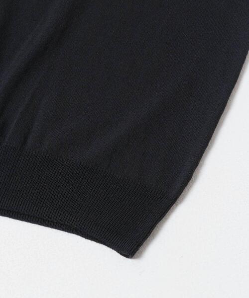 EKAL（エカル）の「ニットポロプルオーバー（ニット/セーター・メンズ・ブラック/グレー・LARGE/MEDIUM）」の18枚目の写真