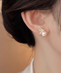 ジルコンパールピアス
