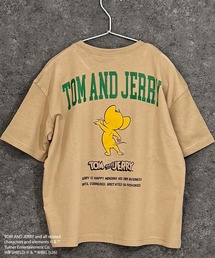 TOM&JERRY（トムアンドジェリー）の「【TOM&JERRY トム&ジェリー】オーバーサイズ プリント Tシャツ（Tシャツ/カットソー）」